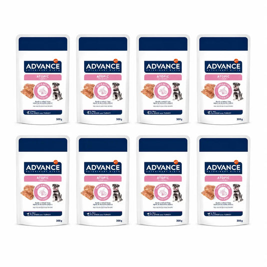 Advance vlhké krmivo Support Skin pre psov Mini, jednorazové balenie, 8 x 150 g