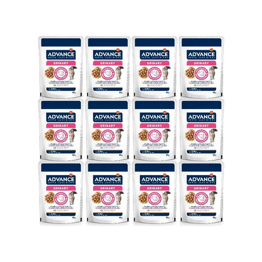 Advance Urinary – mokré krmivo pre mačky, jednorazové balenie, 12 x 85 g
