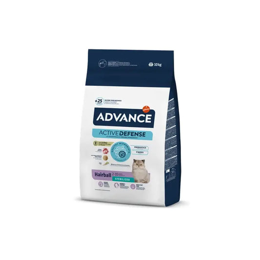 Advance Feline Adult Sterilizovaný Hairball 10 kg, krmivo pre mačky