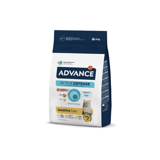 Advance Feline Adult Sensitive Salmon Arroz 10 kg, krmivo pre mačky