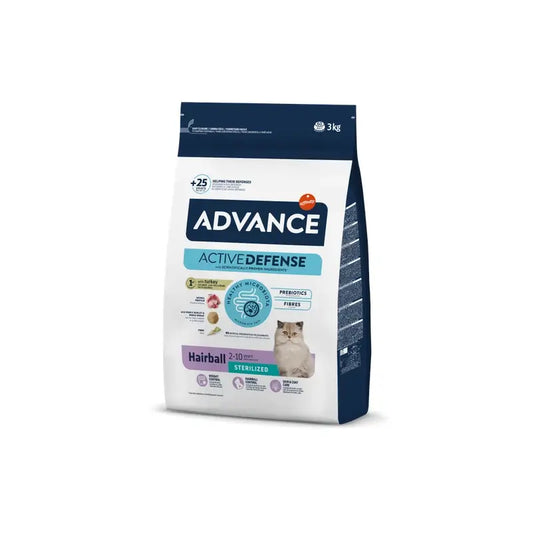 Advance Feline Adult Sterilized Hairball 3 kg.