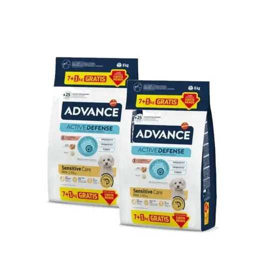 Advance Perros Mini Salmon Pack 2 x 8 kg
