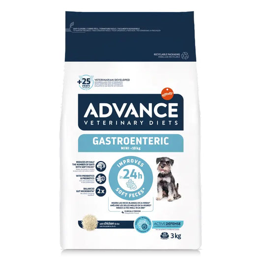 Advance Gastroenteric krmivo pre psov, Mini, Superpremium, 3 kg