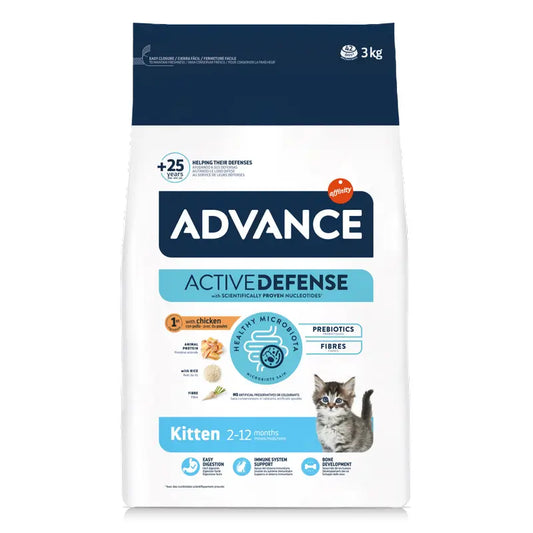 Advance krmivo pre mačky, s kuracím mäsom, superprémiové, 3 kg