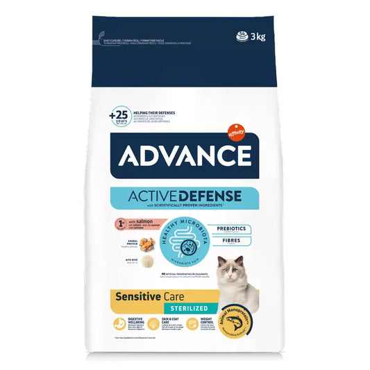 Advance krmivo pre mačky, s lososom, superpremium, 3 kg