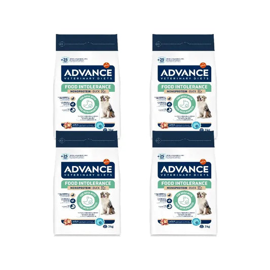 Advance krmivo pre psov, s kačacou, superprémiové, 4 x 3 kg