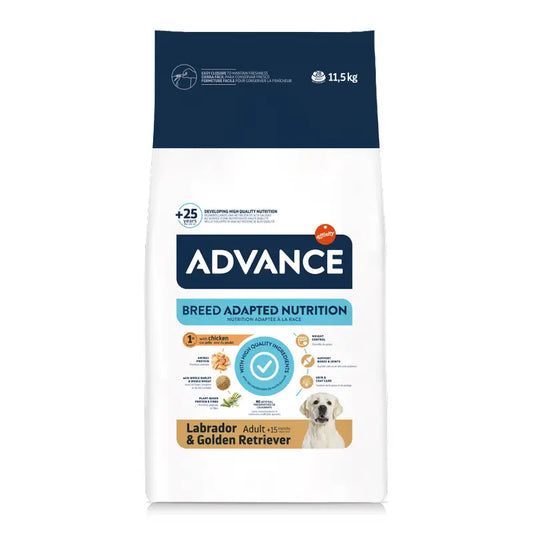 Advance krmivo pre psov, stredná veľkosť, s kuracím mäsom, superprémiové, 11,5 kg