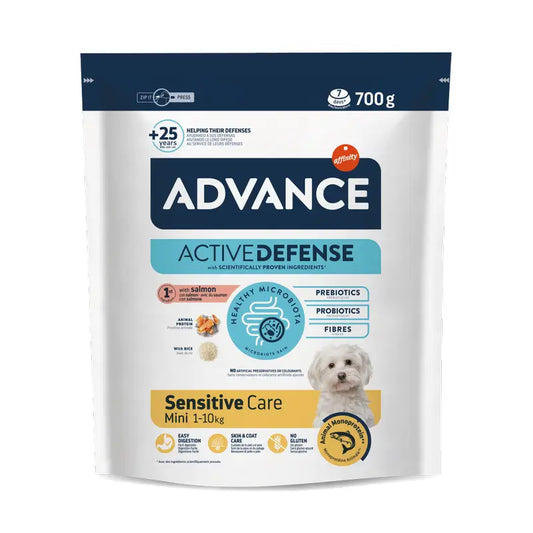 Advance krmivo pre psov, Mini, s lososom, Superpremium, 700 g