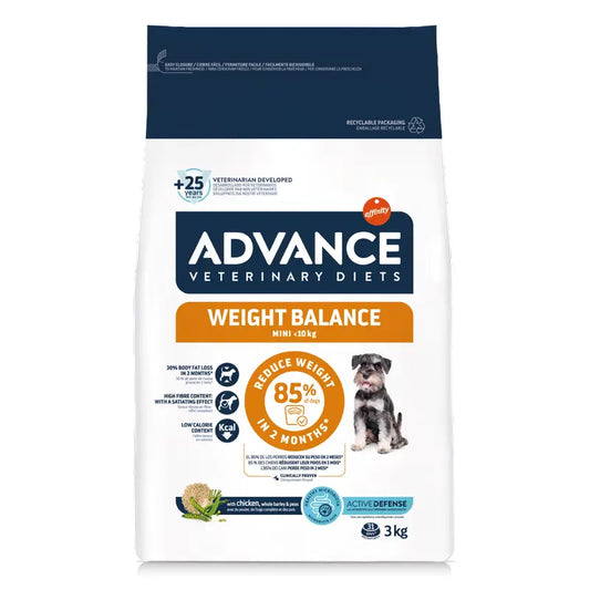 Advance krmivo Weight Balance pre psov, Mini, Superpremium, 3 kg