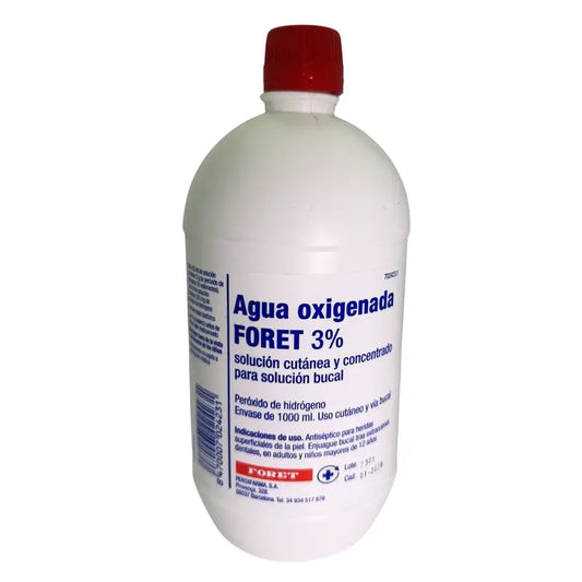 Peroxid vodíka Foret 10 objemov, 1 liter