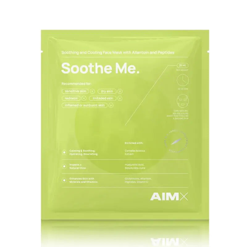 Aimx „Soothe Me“ pleťová maska, 25 ml