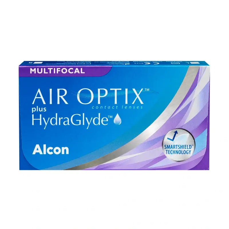 Air Optix Plus HydraGlyde – mesačné multifokálne kontaktné šošovky, 6 kusov