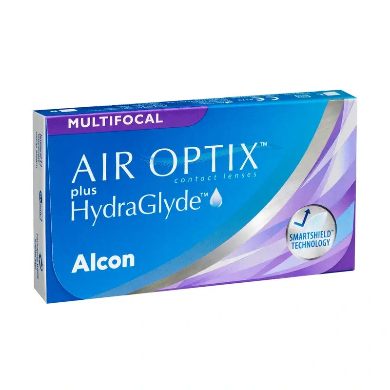 Air Optix Plus HydraGlyde – mesačné multifokálne kontaktné šošovky, 6 kusov