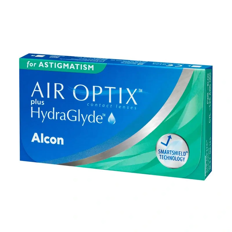 Air Optix Plus HydraGlyde – mesačné torické kontaktné šošovky, 6 kusov
