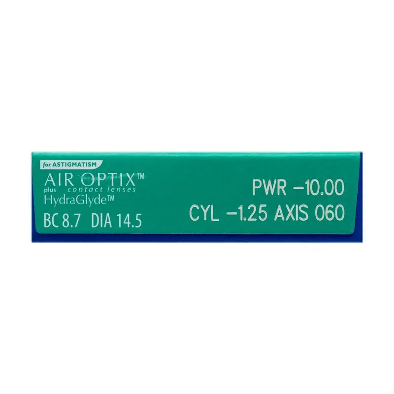 Air Optix Plus HydraGlyde – mesačné torické kontaktné šošovky, 6 kusov