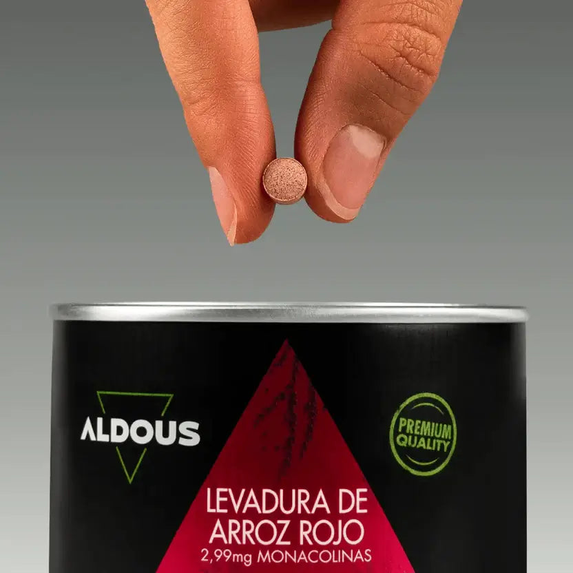 Aldous Bio Červené ryžové droždie s koenzýmom Q10 Aldous, 400 tabliet