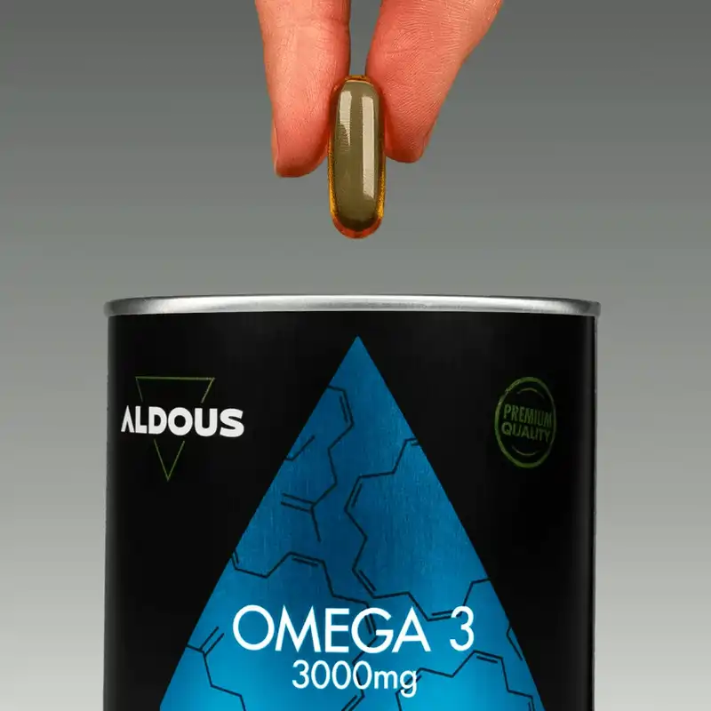Aldous Bio Omega 3 3000 mg, 210 kapsúl