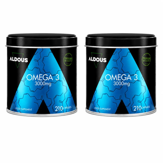 Aldous Bio Omega 3 3000 mg, 210 kapsúl, balenie po 2