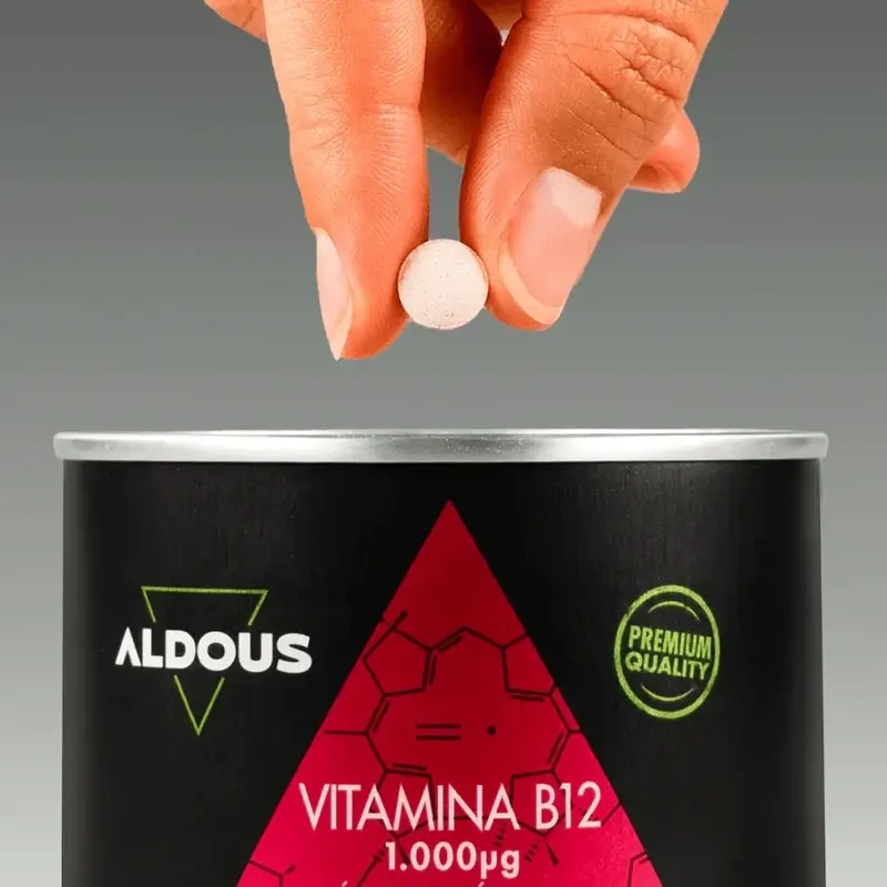 Aldous Bio Vitamín B12 s kyselinou listovou, 400 tabliet