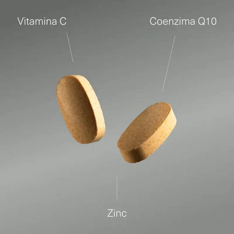 Aldous Bio Vitamín C so zinkom a koenzýmom Q10, 400 tabliet