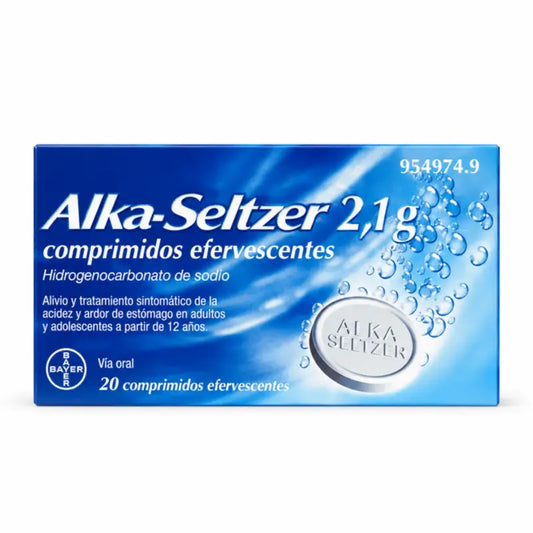 Alka Seltzer – antacidum, 20 šumivých tabliet