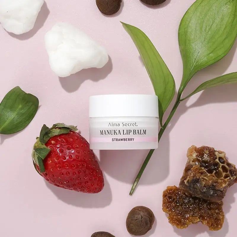 Alma Secret Balzam na pery Inca Inchi & Manuka – Jahoda –