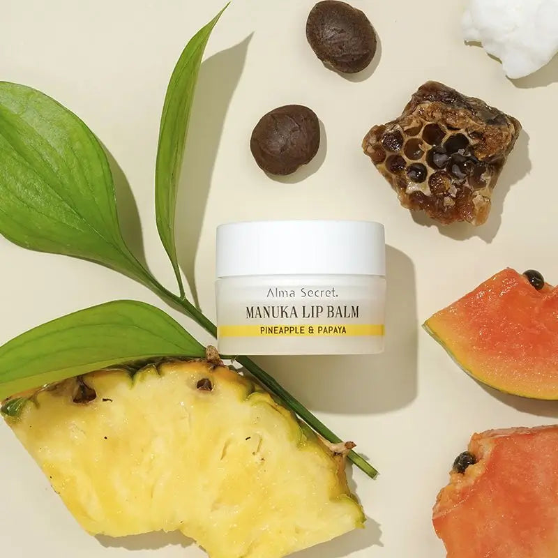 Alma Secret Balzam na pery Inca Inchi & Manuka – Ananás a papája –