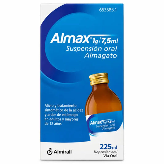 Almax 1 g/7,5 ml perorálna suspenzia 225 ml