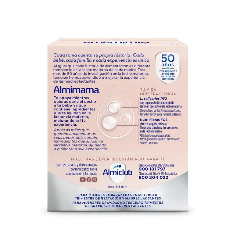 Almimama Lactancia – doplnok stravy, 30 vrecúšok po 2 g