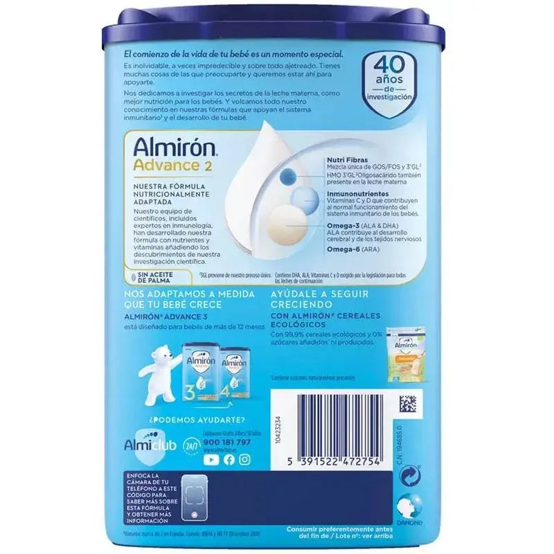 Almirón Advance 2, 2 × 800 g