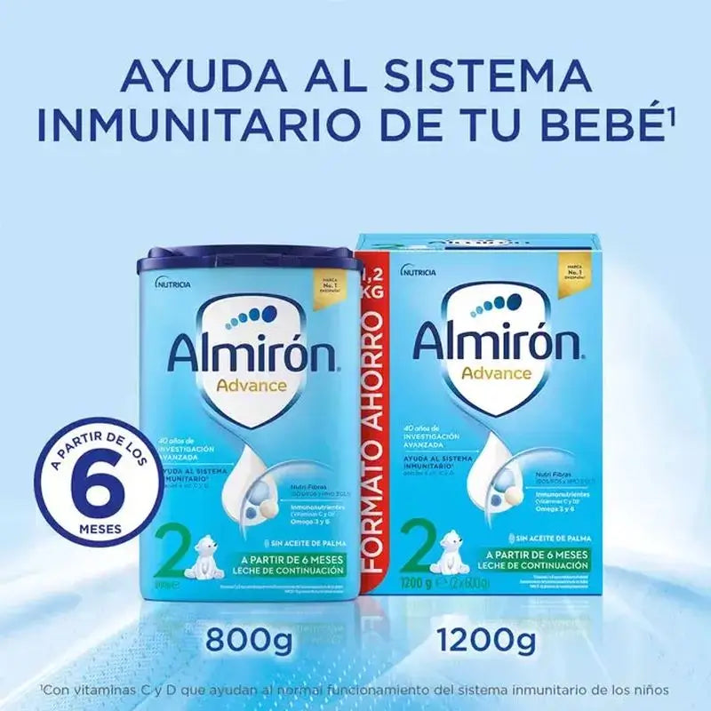 Almirón Advance 2, 2 × 800 g