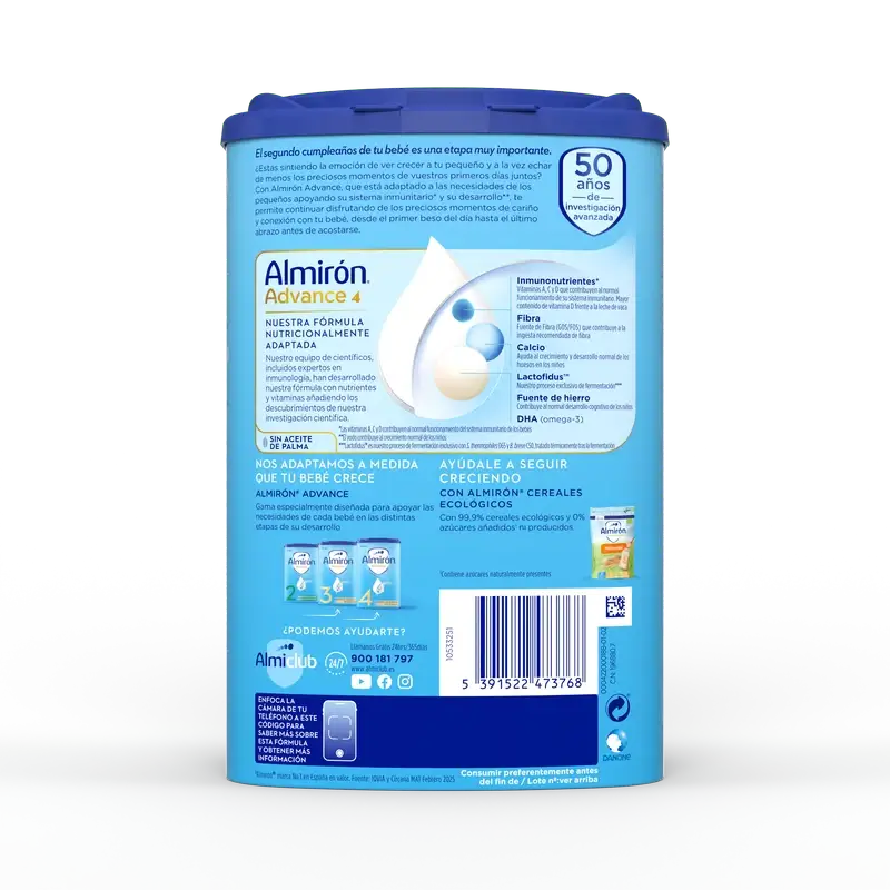 Almirón Advance 4, balenie 6 x 800 g
