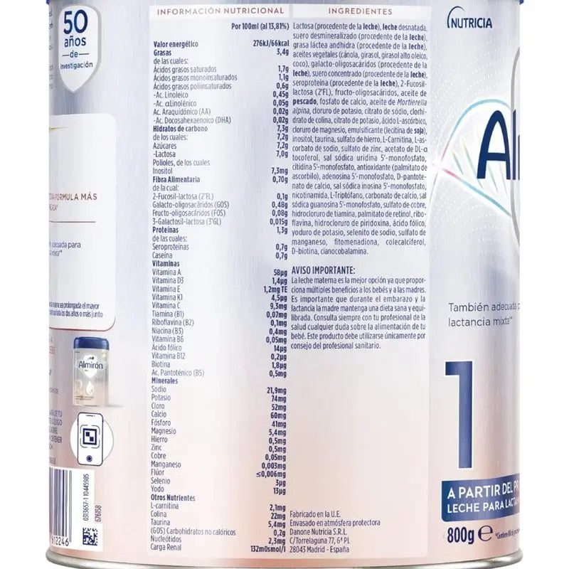 Almirón Profutura 1, 4 × 800 g