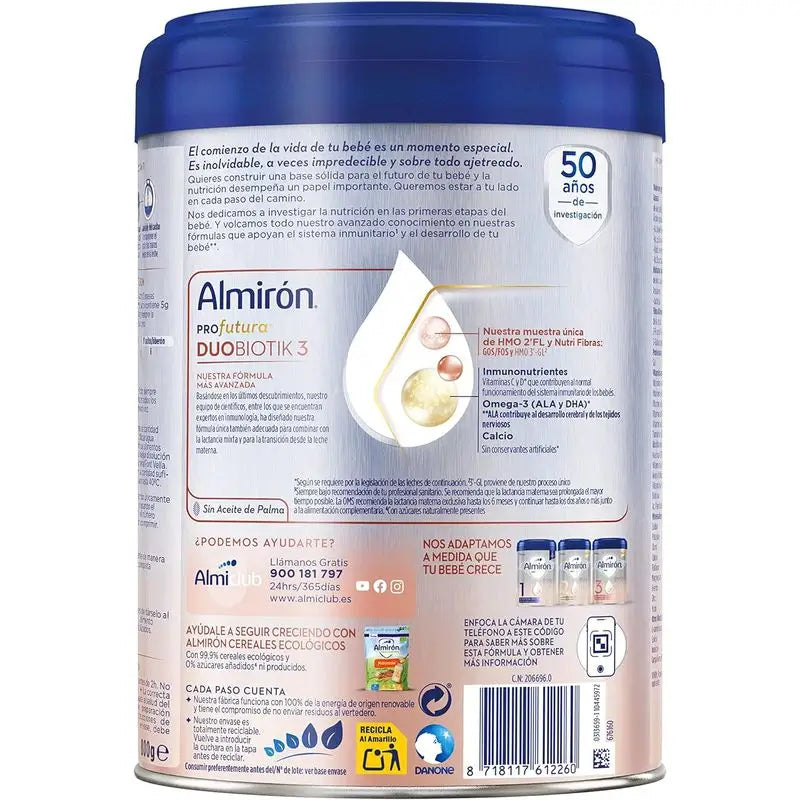 Almirón Profutura 3, 4 × 800 g