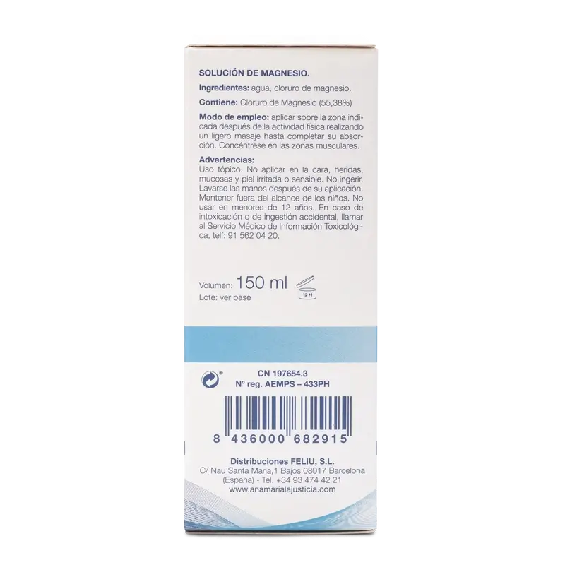 Ana Maria Lajusticia – magnéziový olej, 150 ml