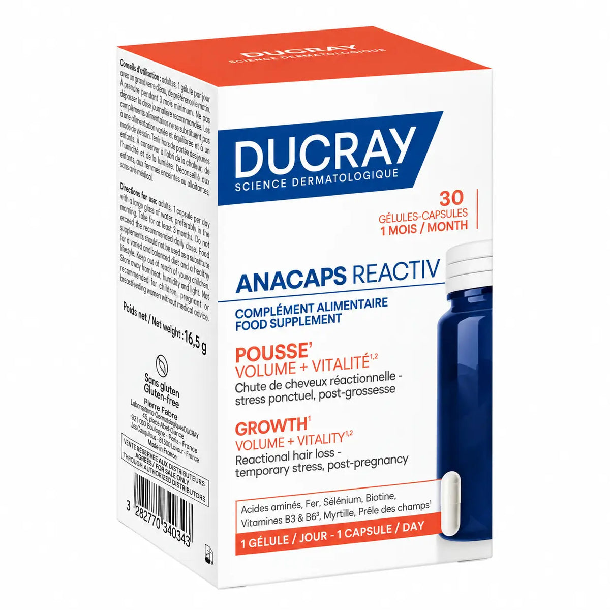 Ducray Anacaps Reactiv 30 kapsúl