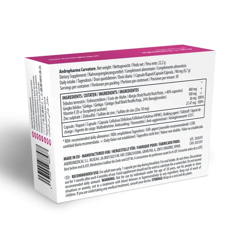 Andro Medical Curvature – liečba Peyronieho choroby