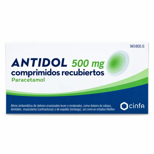 Antidol 500 mg, 20 obalených tabliet