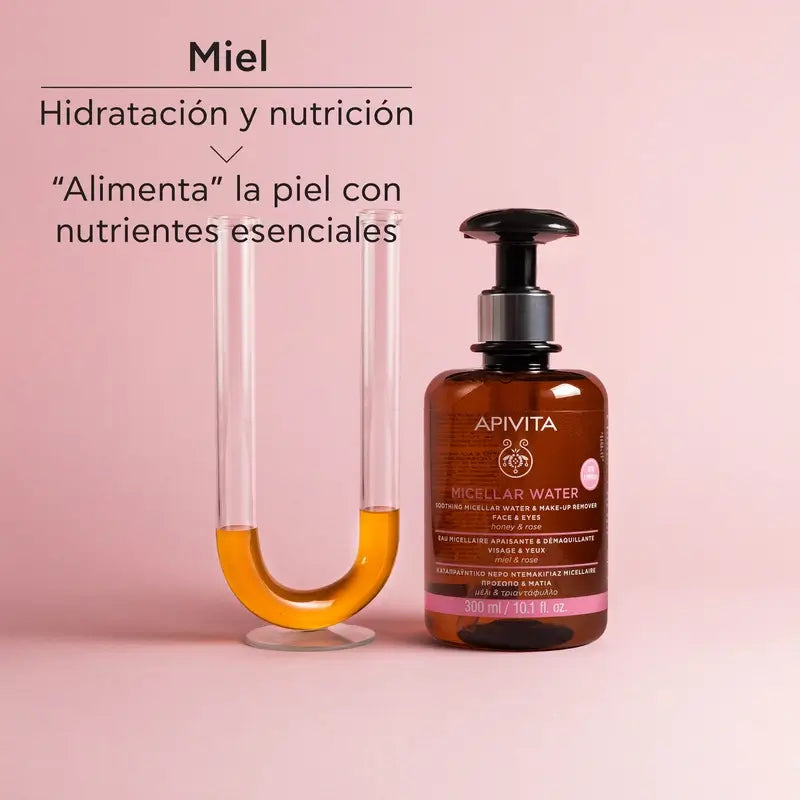 Apivita Upokojujúca micelárna voda na odlíčenie, 300 ml