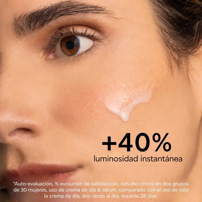 APIVITA Bee Radiant – sérum pre žiarivú pleť a proti únave s bielou pivóniou a patentovaným propolisom
