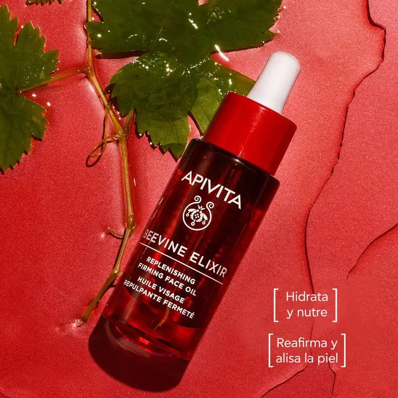 Apivita Beevine Elixir Revitalizačný pleťový olej – spevňujúci – proti vráskam, 30 ml