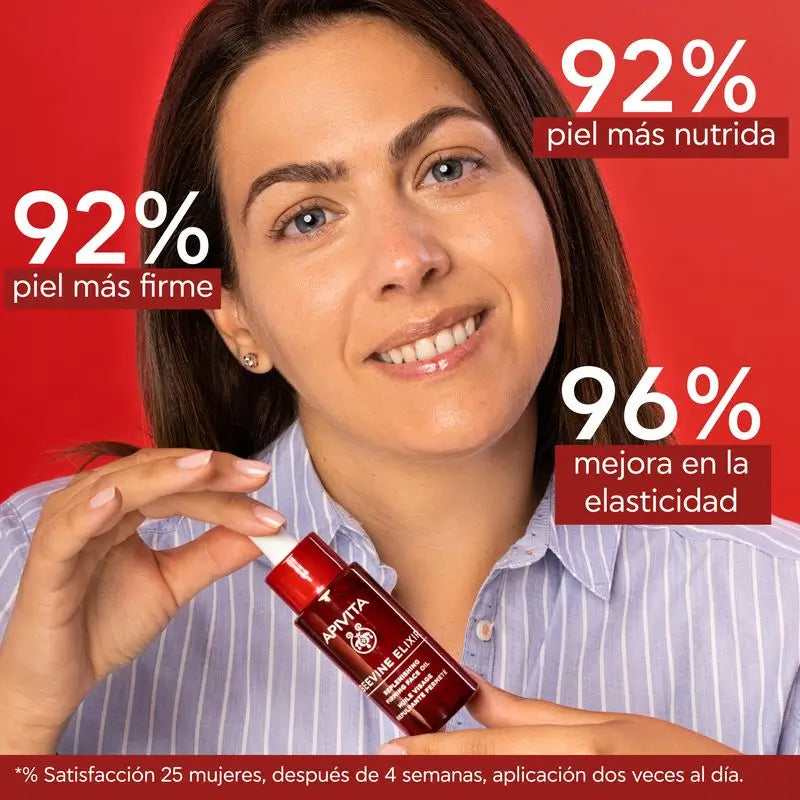 Apivita Beevine Elixir Revitalizačný pleťový olej – spevňujúci – proti vráskam, 30 ml