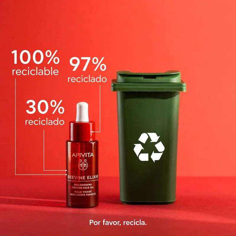 Apivita Beevine Elixir Revitalizačný pleťový olej – spevňujúci – proti vráskam, 30 ml