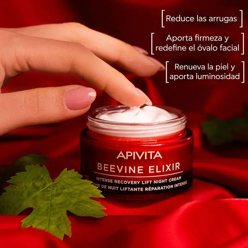 Apivita Beevine Elixir – pleťový krém proti vráskam, spevňujúci a pre jasnejšie kontúry, 50 ml