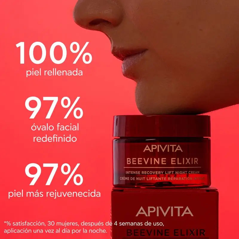 Apivita Beevine Elixir – pleťový krém proti vráskam, spevňujúci a pre jasnejšie kontúry, 50 ml