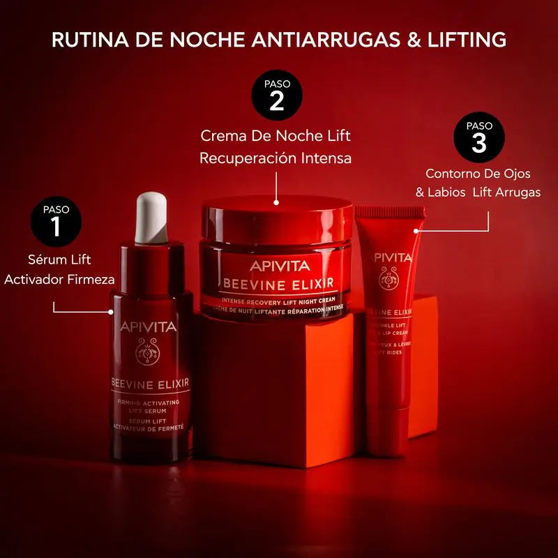 Apivita Beevine Elixir – pleťový krém proti vráskam, spevňujúci a pre jasnejšie kontúry, 50 ml