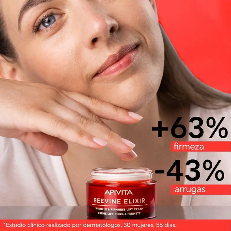 Apivita Beevine Elixir – pleťový krém pre výraznejšie kontúry a hydratáciu, 50 ml