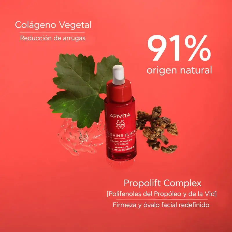 Apivita Beevine Elixir – pleťové sérum pre výraznejšie kontúry tváre, 30 ml