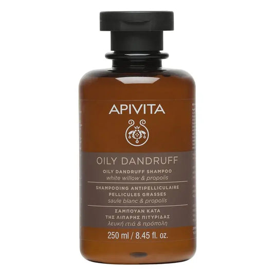 APIVITA Anti-Oily Dandruff Shampoo with White Willow & Propolis 250 ml