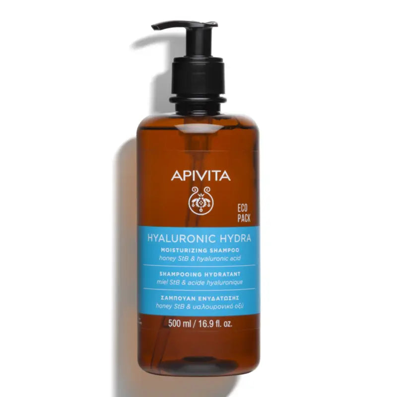 Apivita šampón Hyaluronic Hydra, 500 ml